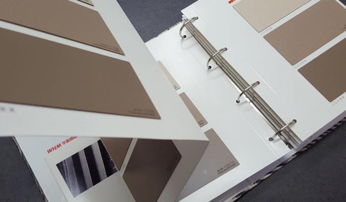 上海高端色卡樣品冊印刷_特種紙工藝_提升產品高端質感