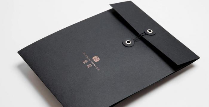 上海定制檔案袋印刷 企業公文檔案袋 燙金工藝 品質保障